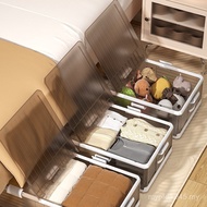 Flat Bedside Storage Box Wheel Storage Box Foldable Storage Handy Tool Storage Box Clothes Bedside H