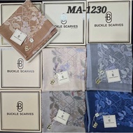 Buckle SCARVES POUCH AND BUCKLE BOX RECTANGULAR VEIL