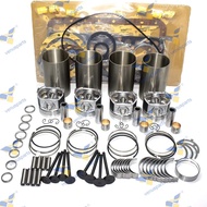 2L 2LT 2L-T Overhaul Rebuild Kit For Toyota Piston Rings Cylinder Liner Full Gasket Set Engine Parts