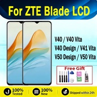 For ZTE Blade V40 V40 Vita V40 Design V41 Vita V50 Design 4g V50 vita LCD Display Touch Screen Repla