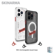 SKINARMA Orion Mag-Charge Case for iP 15 / 15 Pro / 15 Pro Max Clear Smoke