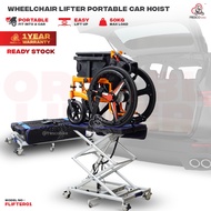 Fresco Electric Wheelchair Portable Car Boot Hoist Electric Wheelchair / Scooter Jack Wheelchair Lif