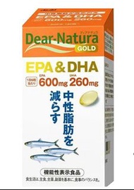 Dear Natura GOLD EPA&amp;DHA 機能性魚油 30日分 180粒（預購）