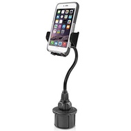Car Cup Holder Phone Mount with A Flexible Extra Long 8" Neck for iPhone XS Max XR X 8 7 Plus 6 5S S