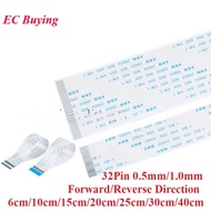 5pcs FPC/FFC 32P Ribbon Flexible Flat Cable Wire Pitch 0.5/1.0mm 6/10/15/20/25/30/40cm Lengt Forward