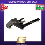 MESIN No. 42182 GRADE Feed Dog Geara Small Overlock Sewing Machine GN1-1 DC1 GN1 81A1 - GOLD