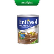 Nutrigizi | Entrasol Senior Platinum Cokelat 400 gr Susu Bergizi Tinggi Protein untuk Lansia dan Ora