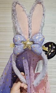 Disney 香港迪士尼 
Duffy & Friends
Stellalou 100週年雙色漸變閃星頭紗頭箍