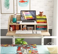 （訂貨價：$328）床上書枱(75cm寬) 懶人電腦枱 電腦桌+書櫃 Bedside Desk Bed Table