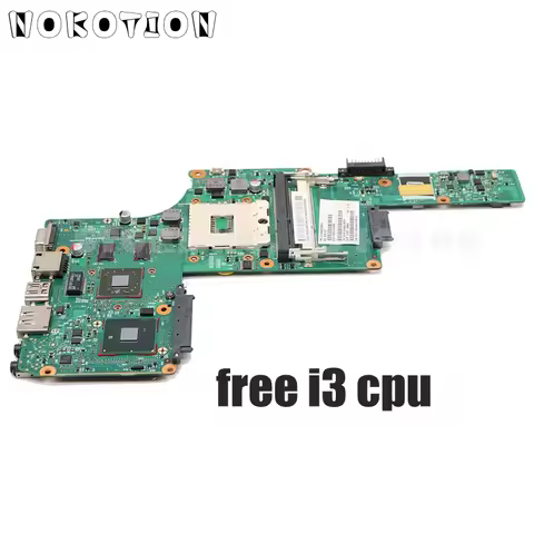 NOKOTION V000245020 V000245110 For TOSHIBA Satellite L630 L635 Laptop Motherboard HM55 DDR3 ATI HD45