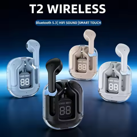 New T2 Bluetooth headset wireless Bluetooth headset HIFI sound quality headset for all smartphones