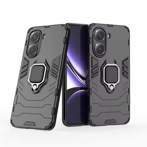 Armor Shockproof Case For Poco X7 Pro Cover Poco X7 Pro Fundas Coque Finger Ring Holder Stand PC Pho