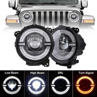 NEWEST 60W 9INCH wrangler JL sunlight headlight.Suitable for JEEP JL Wrangler 2018+++