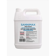 (READY STOCK) SANNIMAX INSTANT HAND SANITIZER 5L  - 75% ALCOHOL ( LIQUID TYPE )