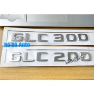 Braille letter GLC 200 300 Mercedes GLC Rear Sticker - Letter GLC200 - GLC300 Rear Sticker