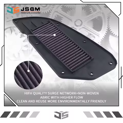 JSBM Motorcycle High Flow Air Filter For KYMCO Downtown 125 200i 300i 350i SuperDink Nikita 300 Dink