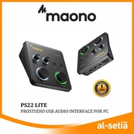 MAONO PROSTUDIO PS22 LITE USB AUDIO INTERFACE - GUITAR  | PODCAST RECORDING | PROSTUDIO ROUTING SOFT