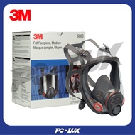 3M Full Face Mask Double Filter Medium Size Model 6800