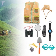 [Flameer] Kids Explorer , Pretend Play Costume, Nature Exploration Toys, Kids Explorer for 3-7 Years