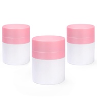 3 Pc Airless Pump Jar, Airless Pump Jars Sets, Containers for Toiletries, Lotion Dispenser, Moisturi