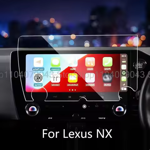 Tempered glass screen protector For Lexus NX NX450H NX350 NX250 NX350H 2022-2024 Car radio gps navig