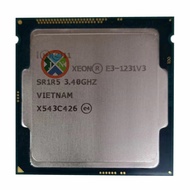ZZOOI Original Xeon E3-1231V3 CPU 3.40GHz 8M LGA1150 Quad-core Desktop E3-1231 V3 processor Free shipping E3 1231 V3 E3 1231V3