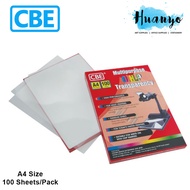 CBE Multi Purpose OHP Transparency Film A4 100 Micron (100pcs/pack)