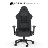 CORSAIR Chair TC100 RELAXED Gaming Chair - Fabric Black/Grey As the Picture One