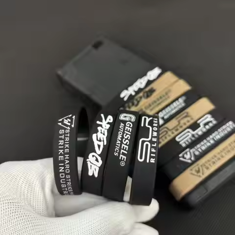 4PCS SL R SI SpeedQB Geissle Tactical Magazine Marking BandMagazine Marking Rubber Band for M4/M16 A