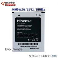 Baterai Batre Battery Batre Andromax Qi / U2 / E2+ Plus / LI37190A / B16C2G SMARTFREN HISENSE