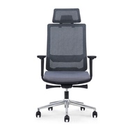 Sheldon Premium Ergonomic Comfortable High Back Office/Meeting Room/Study Professional Chair Modern Grey