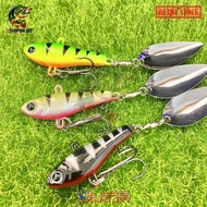 (🇲🇾) Vibe Spinner Blade 4.5cm 21gm Killer Sebarau, Peacock Bass, Haruan, Toman TK lure