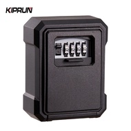 KIPRUN Security Key Lock Box, Large Capacity Key Safe Box, 4 Digit Combination Key Storage Box, Rese