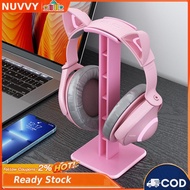 Gaming Headset Holder Non-Slip Headphone Holder Detachable Headset Hanger Universal Headphone Stand 