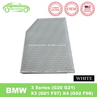 BMW 3 Series G20 G21 G22 X3 G01 F97 X4 G02 F98 Cabin Air Filter OE 64119382886 64119382885