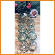 ∇ ▲ ❀ Ventosa Glass New Set of 10 Traditional Ventosa Glass
