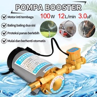 Pompa Pendorong Tekanan Air Booster Pump 100Watt Mesin Pendorong Air Shower Water Heater Booster Pom