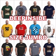 Deepinside Men's T-Shirt Jumbo Size 3-4-5-6-7-8XL Baju T Shirt Lelaki T Shirt Lelaki Cotton 100%