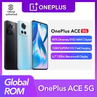 【Global Rom】OnePlus ACE 5G MTK Dimensity 8100 MAX 8+128/12+256GB Triple Camera Smartphone 150W Fast Charging 120Hz AMOLED Mobile Phones