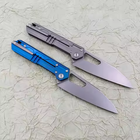 NOC Folding Knife DT-03 VG10 Edge Titanium Handle Camping Outdoor Survival EDC Pocket Knife