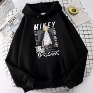 JAKET SWEATER HOODIE ANAK POLOS TOKYO REVENGERS JAKET ANIME MIKEY MANJIRO SANO TOUMAN bahan katun pr