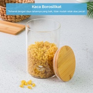 One Two Cups Food Storage Glass Jar Coffee Storage Glass Jar 900 ml - GH1270 - Transparent