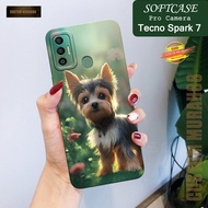 HP Latest Tecno Spark 7 Case - Fashion Case DOGS - Tecno Spark 7 Phone Case - Tecno Spark 7 Pro Came