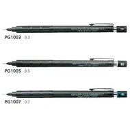 [King PLAZA] Pentel PG100 Drawing Mechanical Pencil 0.3 0.5 0.7 GRAPH 1,000 Black Rod