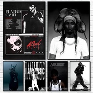1PC O-Opium Rap Playboi Carti Poster Poster Paper Print Home Living Room Bedroom Entrance Bar Cafe A