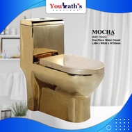 MWC7602G Mocha Italy Toilet Bowl Mangkuk Tandas Duduk  马桶 Toilet Seat Water Closet Toilet Bowl Set Flushing Toilet