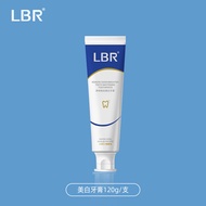 ยาสีฟัน LBR ฟอกฟัน เคลียร์สี สูตรโซดาเล็ก ทำความสะอาดปาก ขจัดคราบ ฟื้นฟูเหงื่อไม่มีฟอง สูตรไม่ใช้ฟลู
