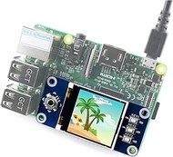 1.44inch LCD Display HAT Compatible with Raspberry Pi 5/ 4B/3B+/3B/2B/A+/Zero W/WH/Zero 2 W/Pico/Pic