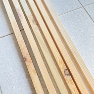2x1.5 3x1.5 Dutch teak wood, finely shaved (please read the description)