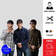 KEMEJA [ Pachino ] Casual Men's Flannel Shirt / Flannel Shirt / Flannel Shirt / Oversized Fanel / Un